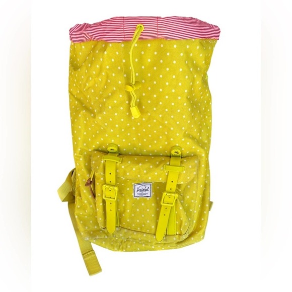 Herschel Supply Company Yellow Polka Dot Backpack - Picture 3 of 13
